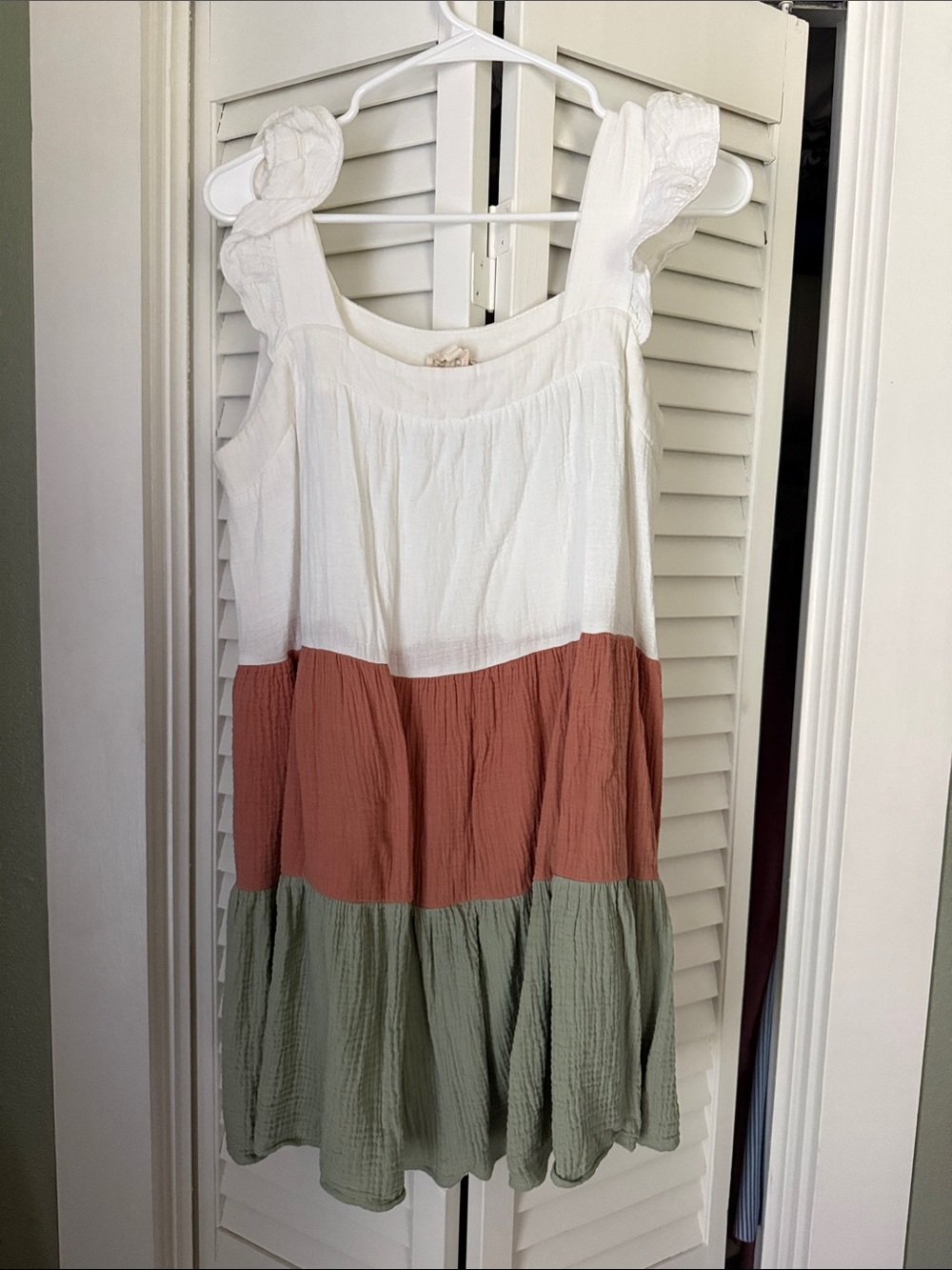 Boutique ruffle dress